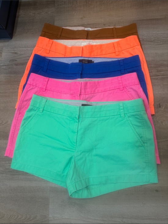 J. Crew Pants - J. Crew 5 Pairs of Cotton Chino Shorts, Size 12